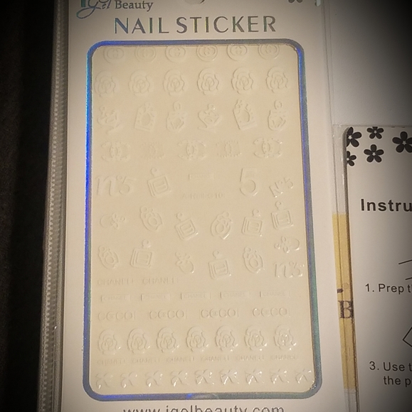 NWT Nail Art Design Decal Stickers N°60! - Picture 5 of 16